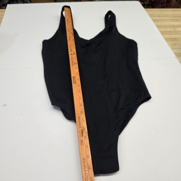 Athleta Bathing Suit Swimsuit Women LG Black One Piece Beach Summer Vacation - Picture 7 of 12